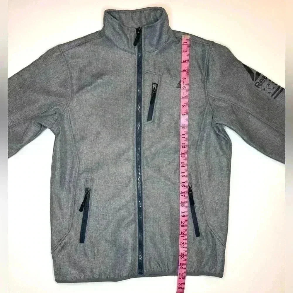 Reebok Boys Outewear Full Zip Jacket Size- Large - Picture 4 of 9